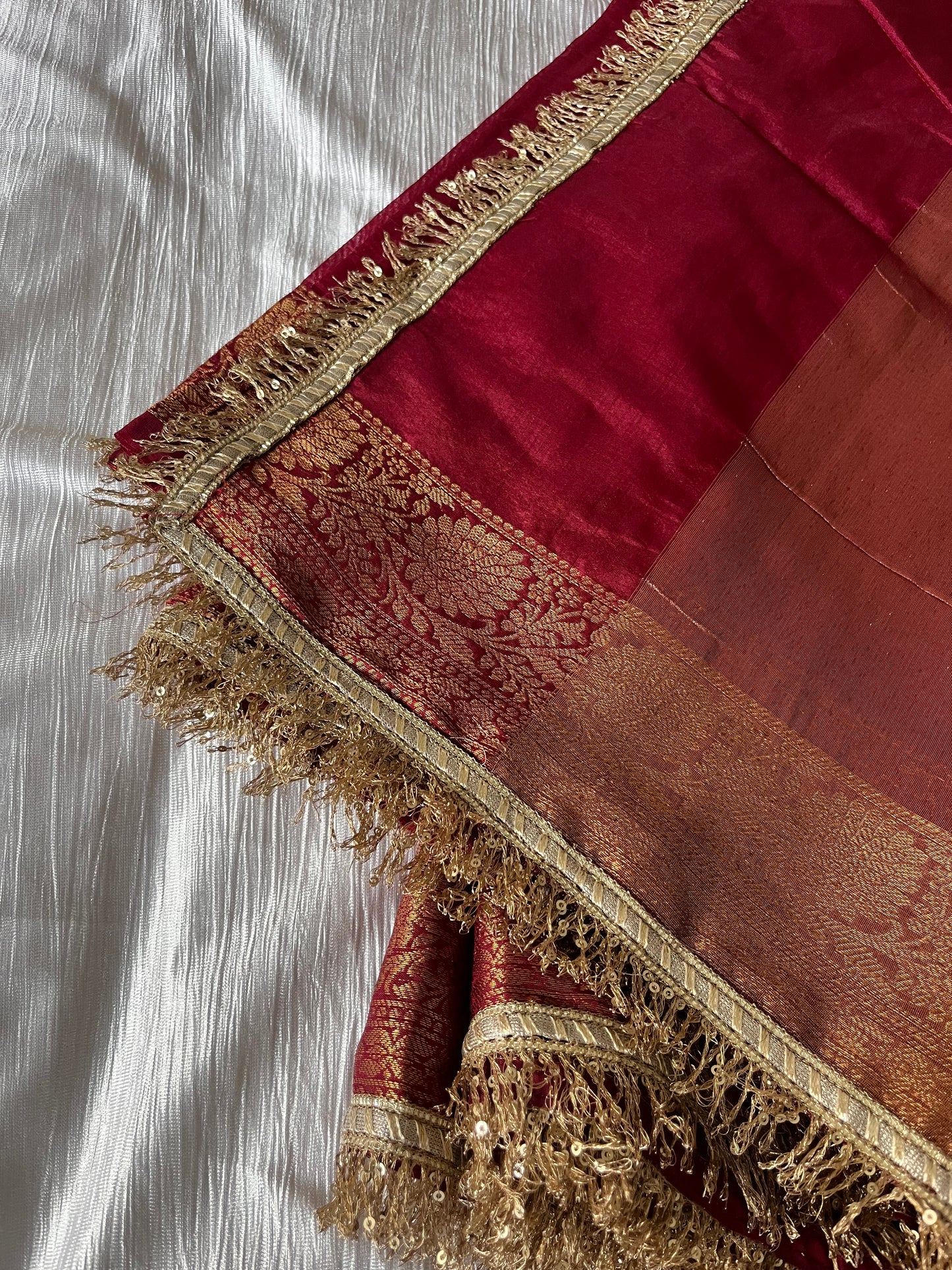 Maharani Saree (Maroon)