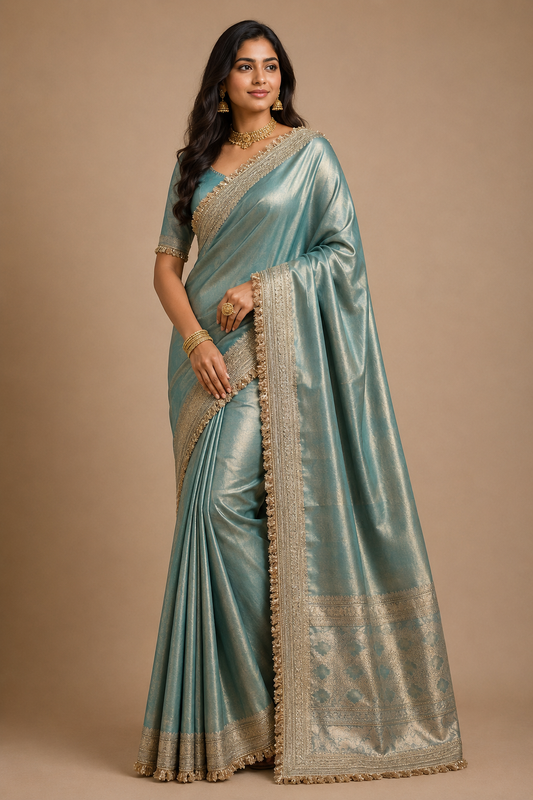 Malika Tissue Silk Saree