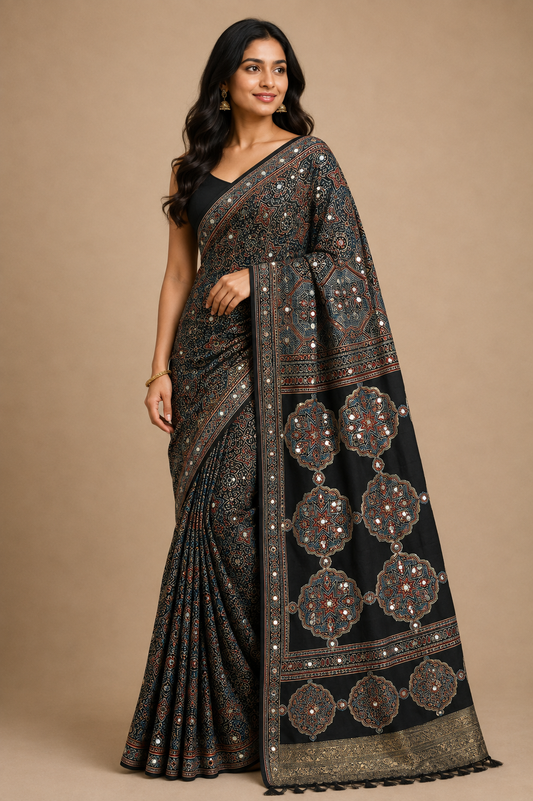 Radha Mashru Silk Saree