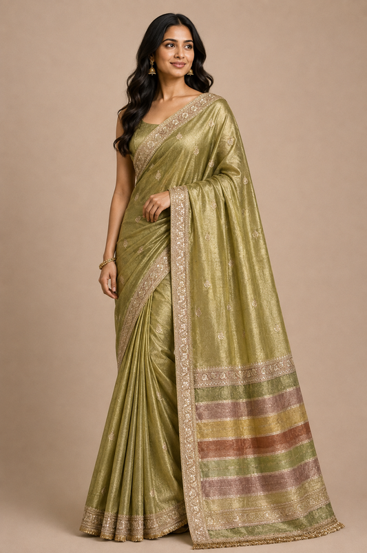 Mehr Tissue Silk Saree