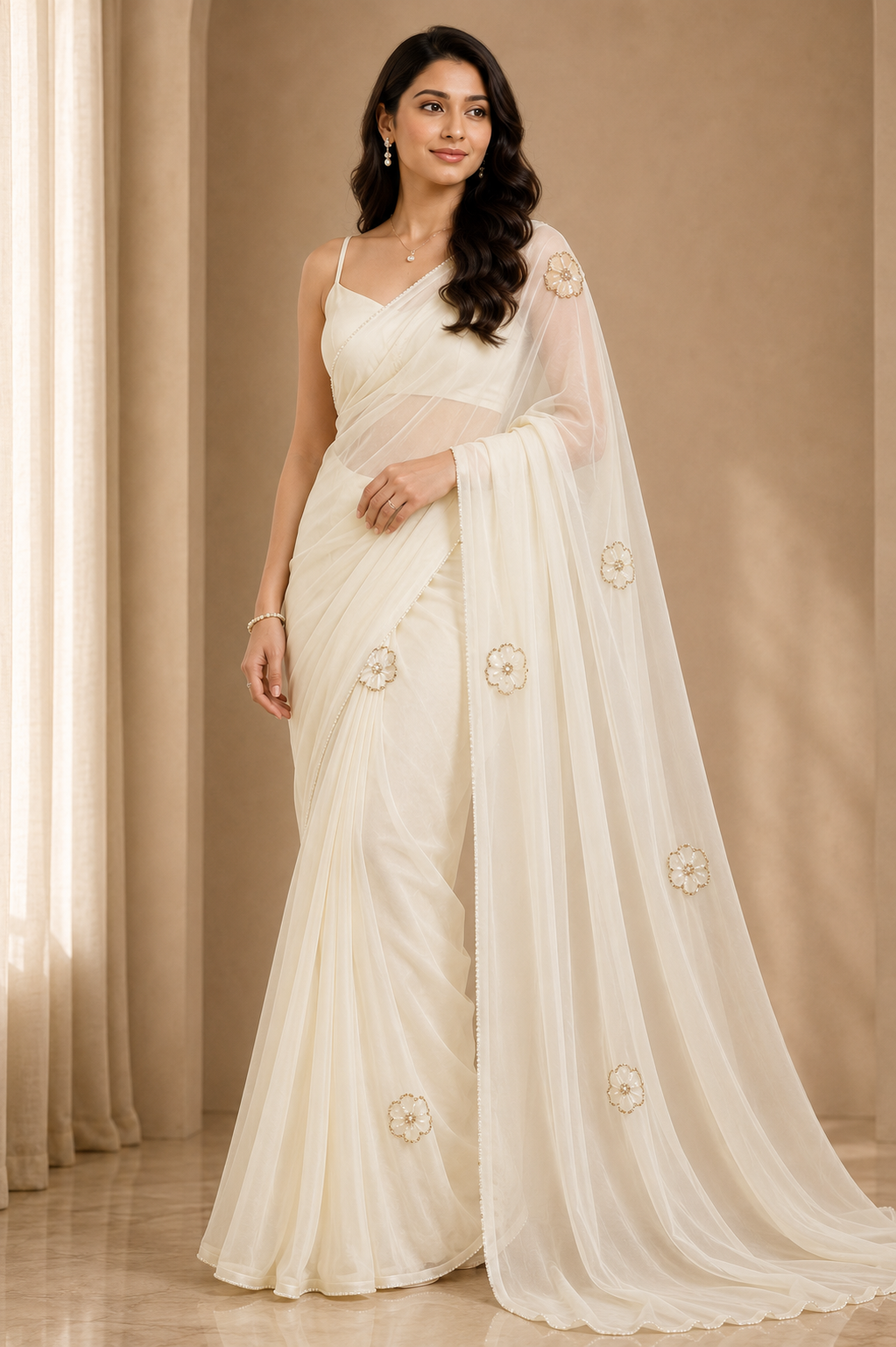 Chandani Chiffon Saree