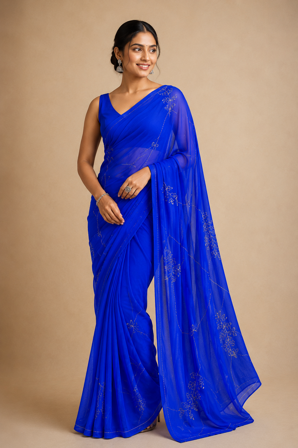 Nazakat Chiffon Saree