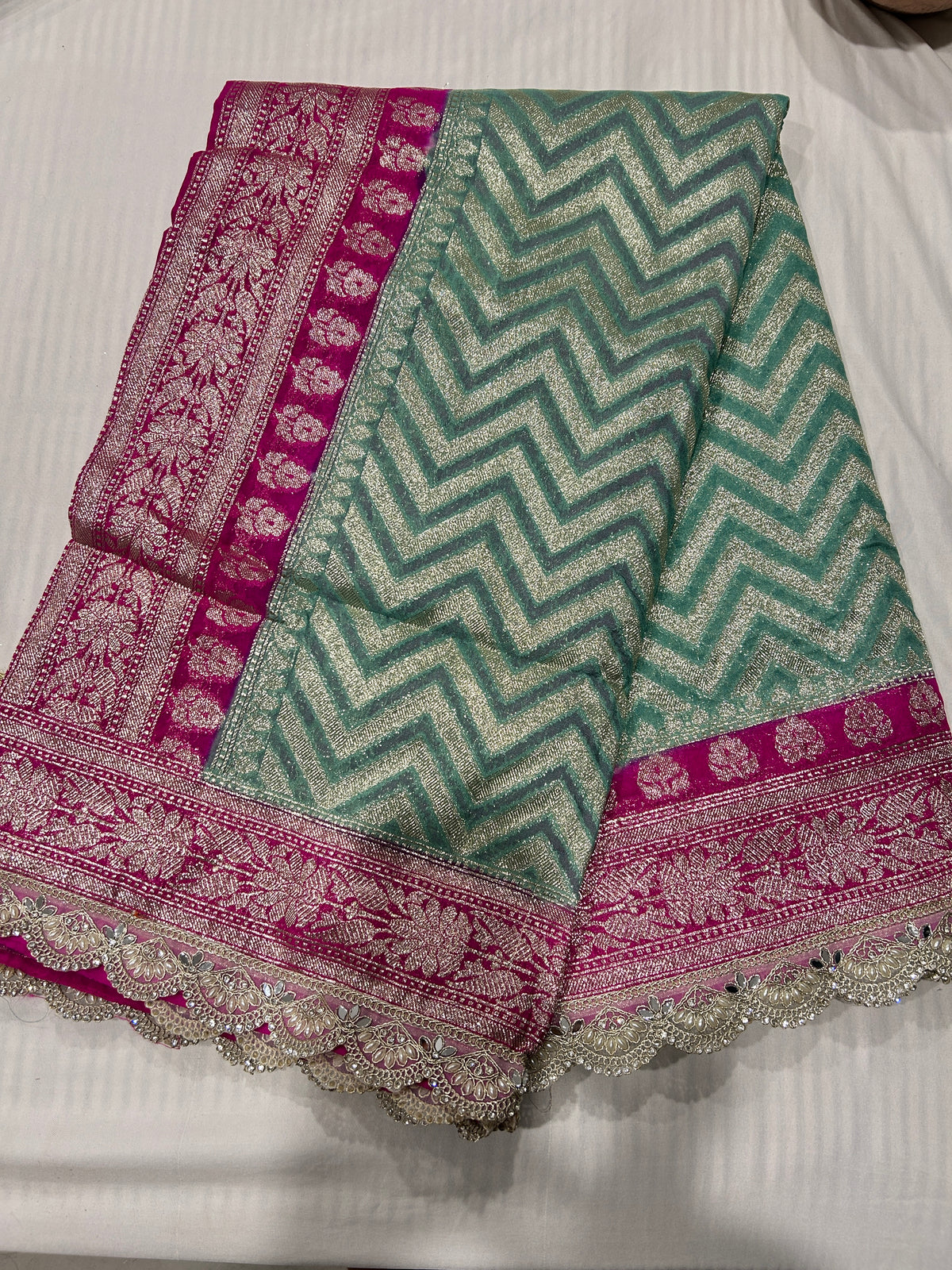 Do-Rangi Tissue Silk Saree