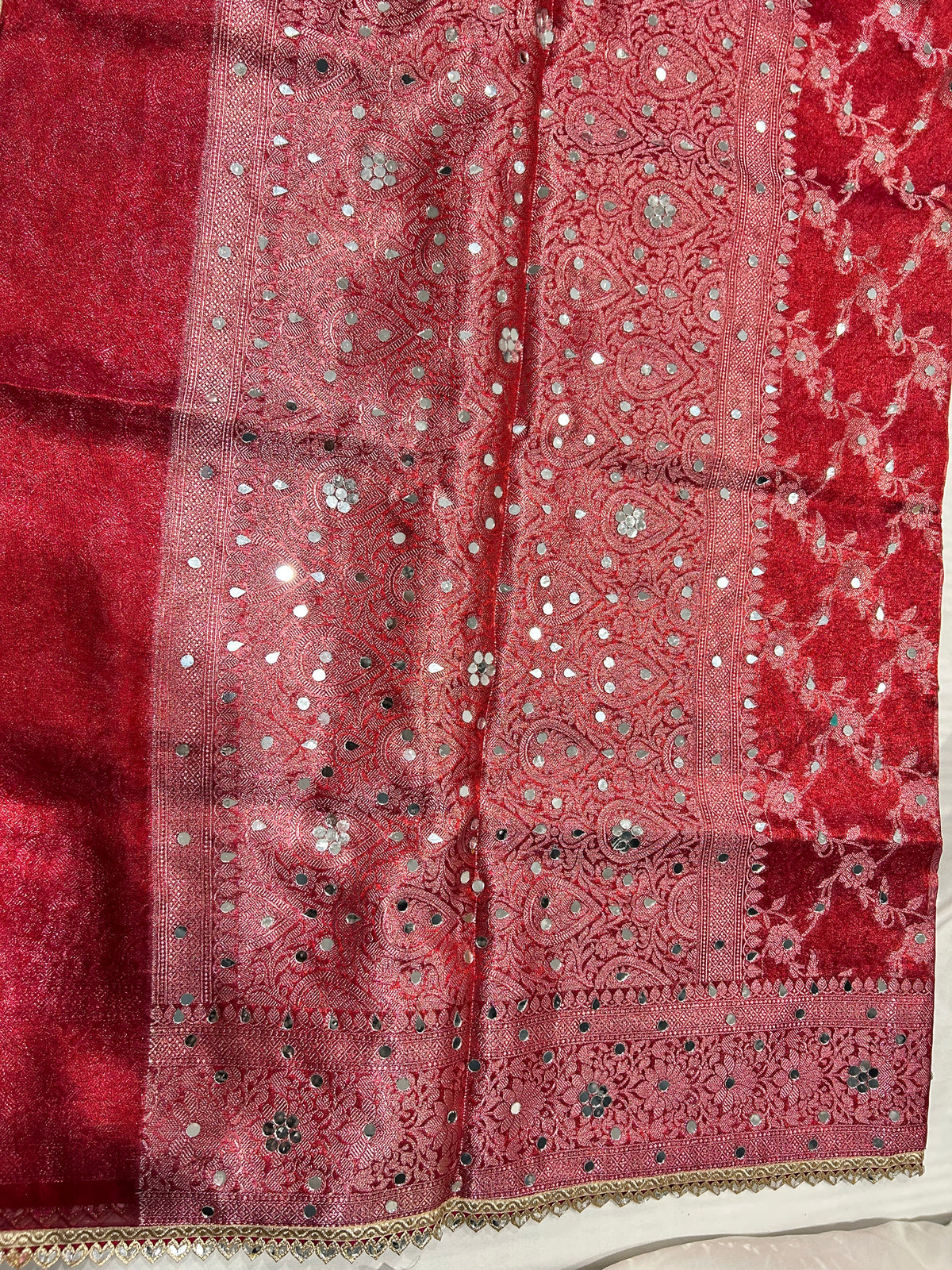 Mehrangi Tissue Silk Saree